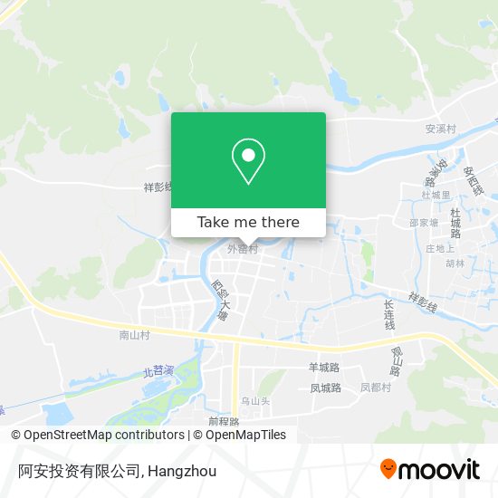 阿安投资有限公司 map