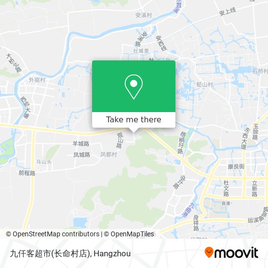 九仟客超市(长命村店) map