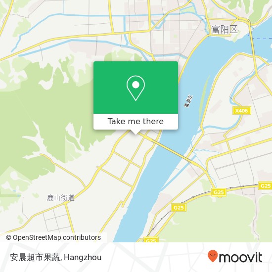 安晨超市果蔬 map