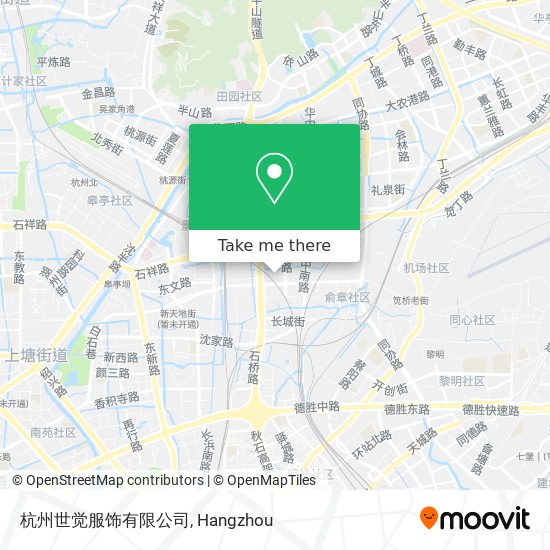 杭州世觉服饰有限公司 map