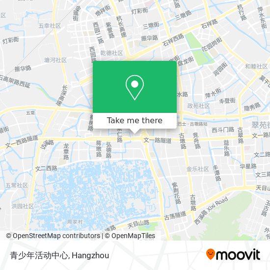青少年活动中心 map