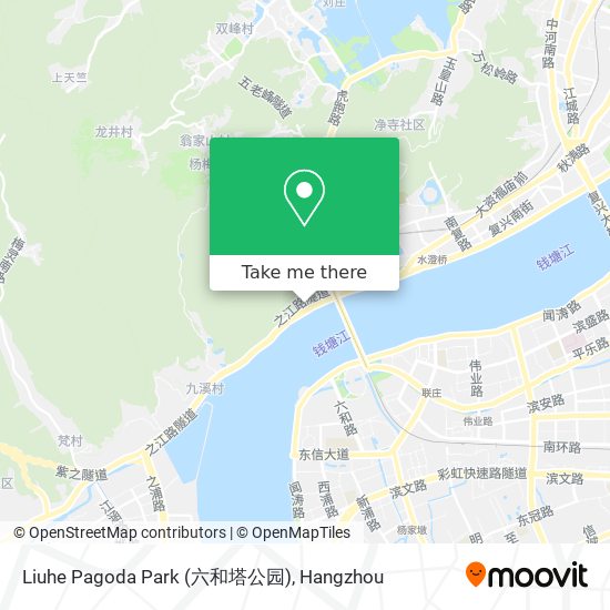 Liuhe Pagoda Park (六和塔公园) map