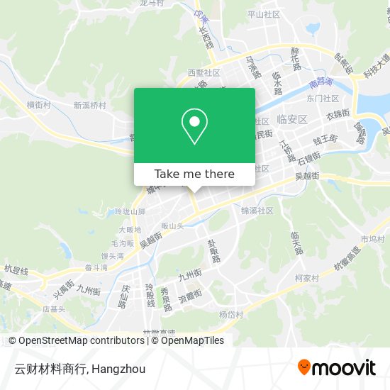 云财材料商行 map