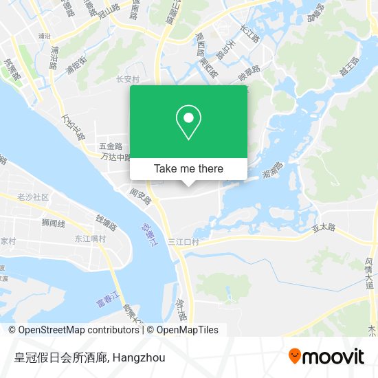 皇冠假日会所酒廊 map