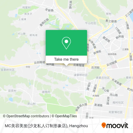 MC美容美发(沙龙私人订制形象店) map