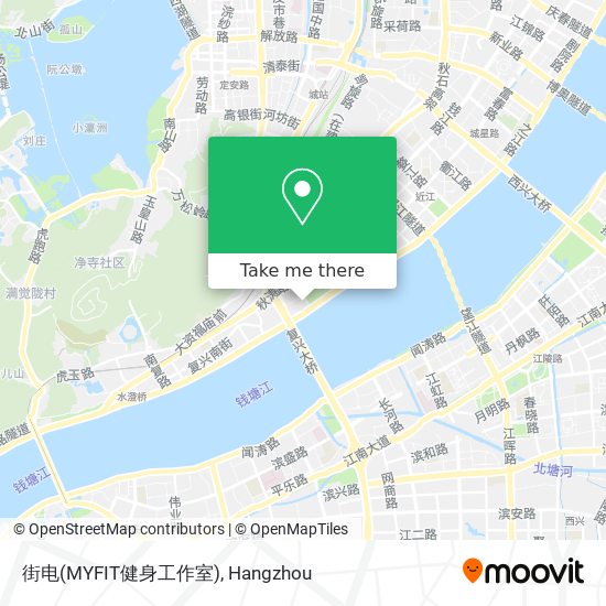 街电(MYFIT健身工作室) map