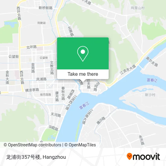 龙浦街357号楼 map