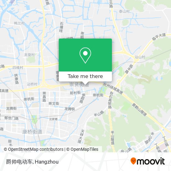 爵帅电动车 map
