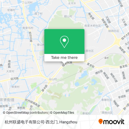 杭州联盛电子有限公司-西北门 map