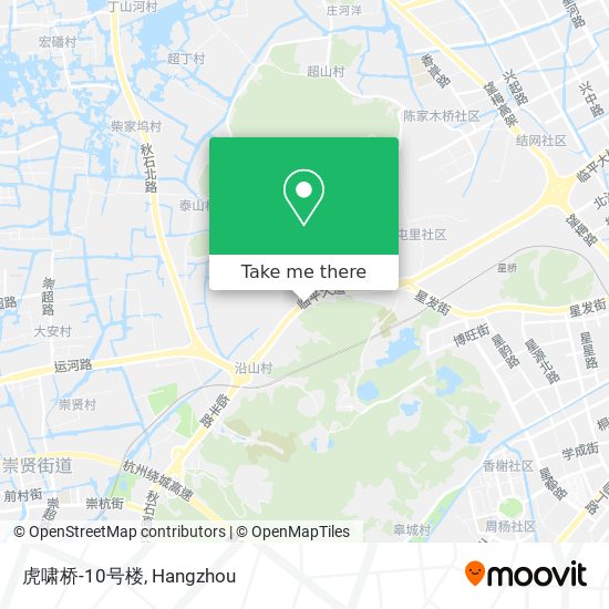虎啸桥-10号楼 map