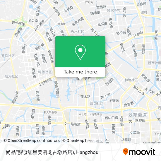 尚品宅配(红星美凯龙古墩路店) map