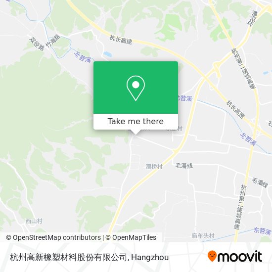 杭州高新橡塑材料股份有限公司 map