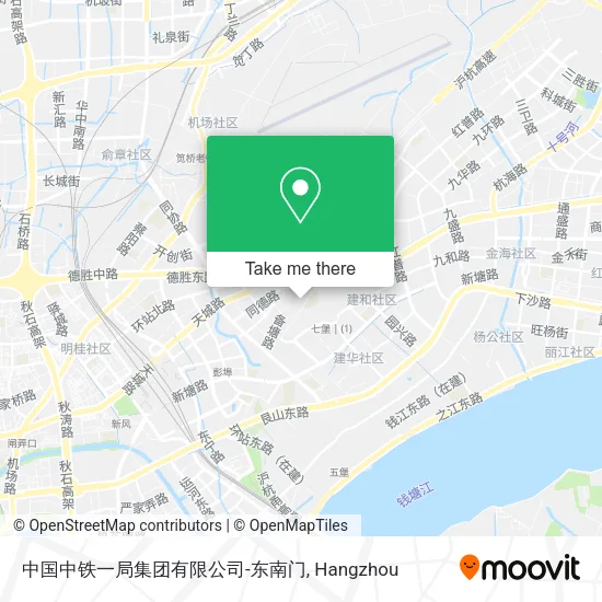 中国中铁一局集团有限公司-东南门 map