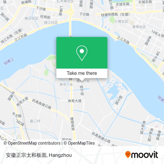 安徽正宗太和板面 map