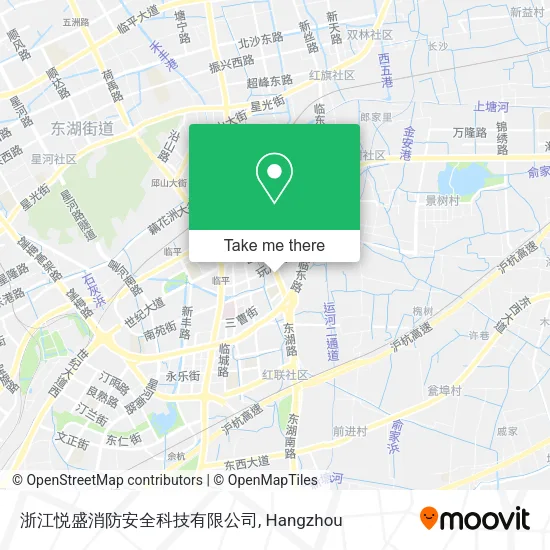 浙江悦盛消防安全科技有限公司 map