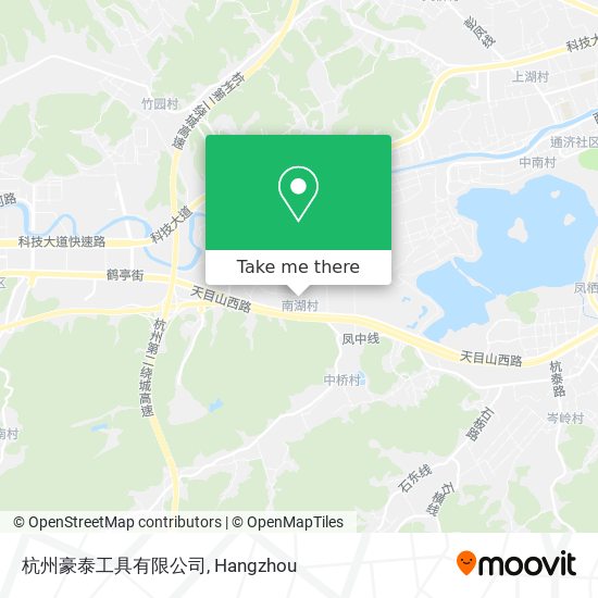 杭州豪泰工具有限公司 map
