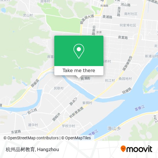杭州品树教育 map
