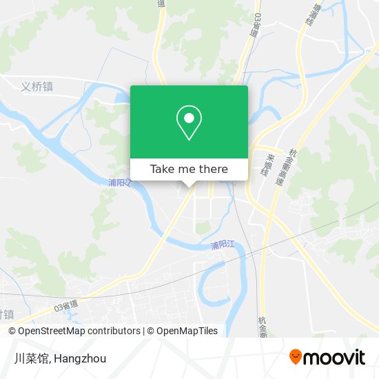 川菜馆 map