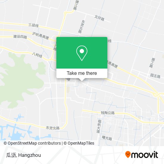 瓜沥 map