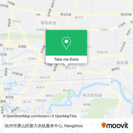 杭州市萧山区聚力农机服务中心 map