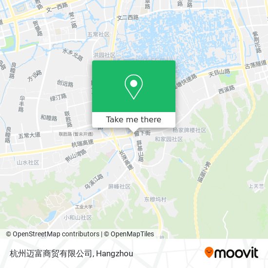 杭州迈富商贸有限公司 map