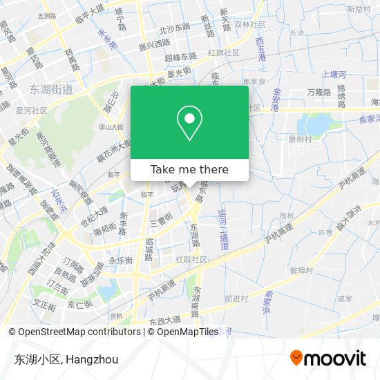 东湖小区 map