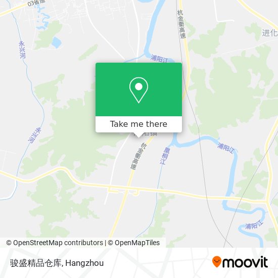 骏盛精品仓库 map