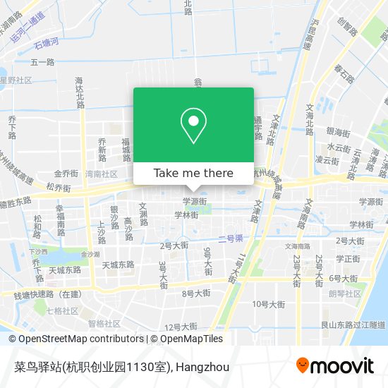 菜鸟驿站(杭职创业园1130室) map