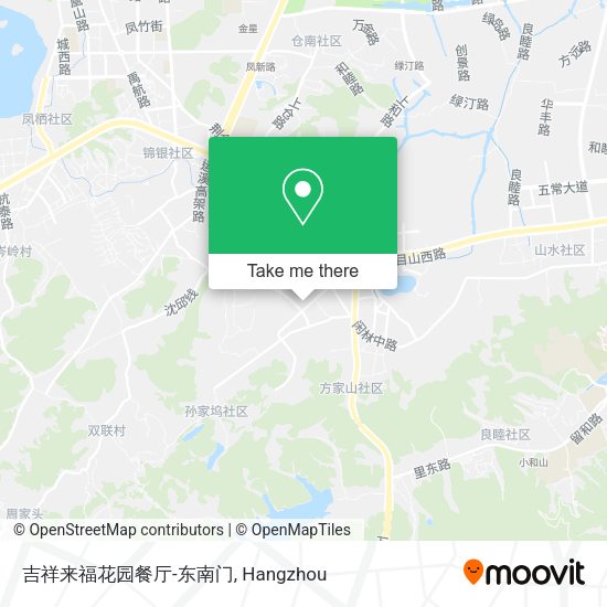 吉祥来福花园餐厅-东南门 map