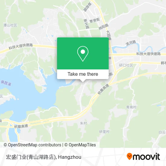 宏盛门业(青山湖路店) map