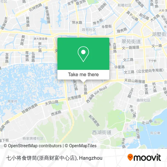 七小将食饼筒(浙商财富中心店) map