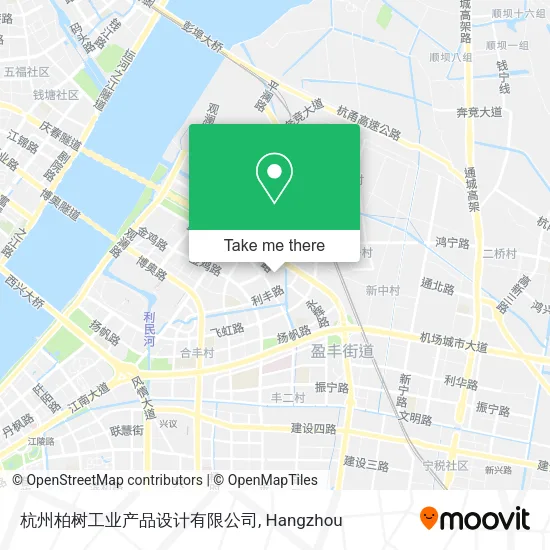 杭州柏树工业产品设计有限公司 map