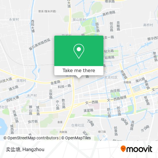 卖盐塘 map