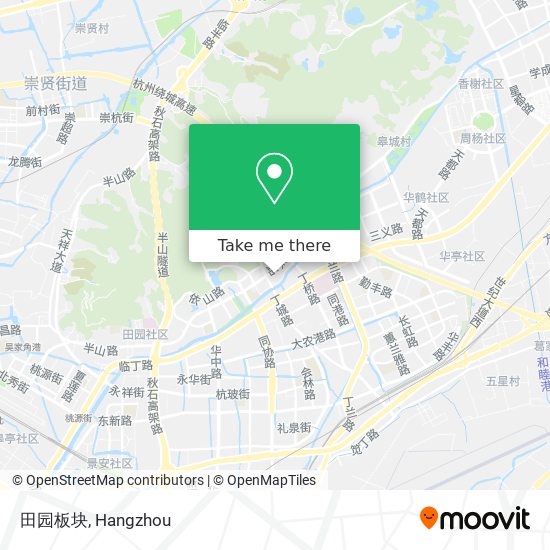 田园板块 map