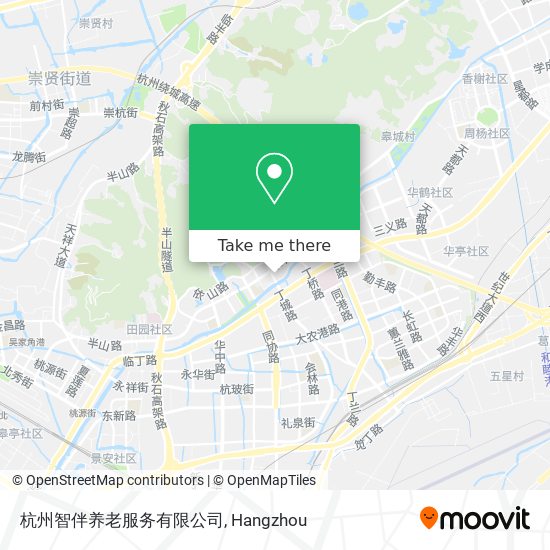 杭州智伴养老服务有限公司 map