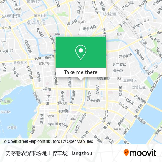 刀茅巷农贸市场-地上停车场 map