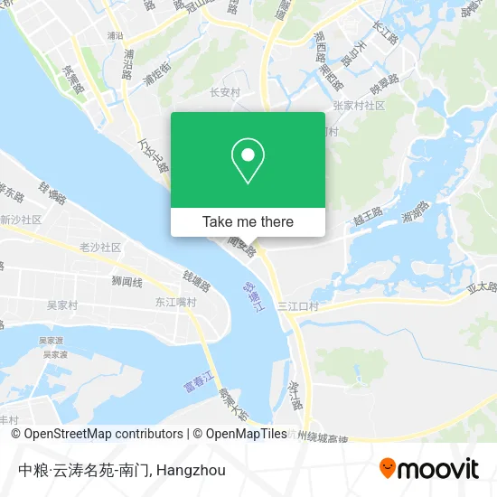 中粮·云涛名苑-南门 map