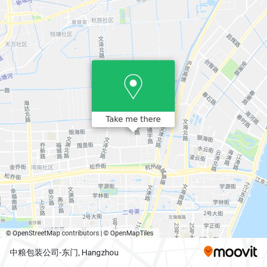 中粮包装公司-东门 map