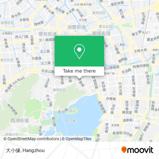 大小缘 map