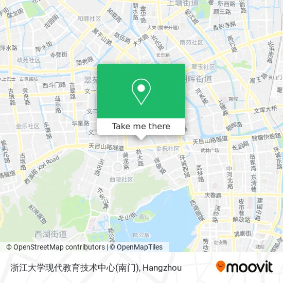 浙江大学现代教育技术中心(南门) map