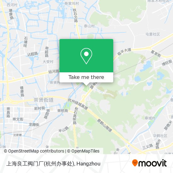 上海良工阀门厂(杭州办事处) map