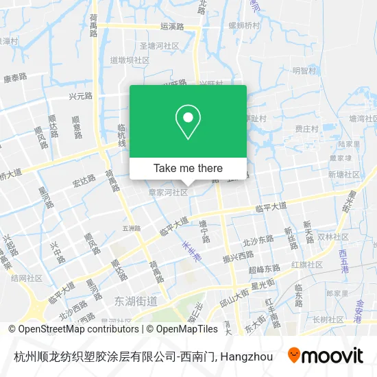 杭州顺龙纺织塑胶涂层有限公司-西南门 map