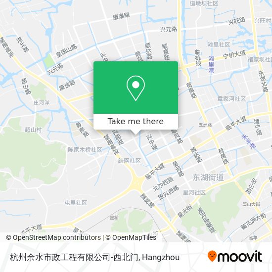 杭州余水市政工程有限公司-西北门 map