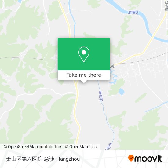 萧山区第六医院-急诊 map
