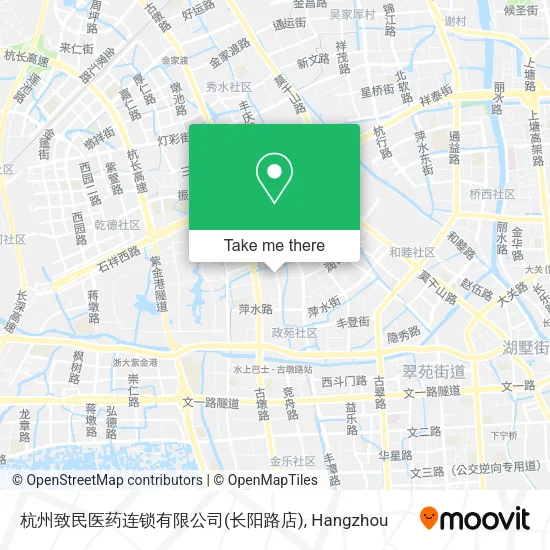 杭州致民医药连锁有限公司(长阳路店) map