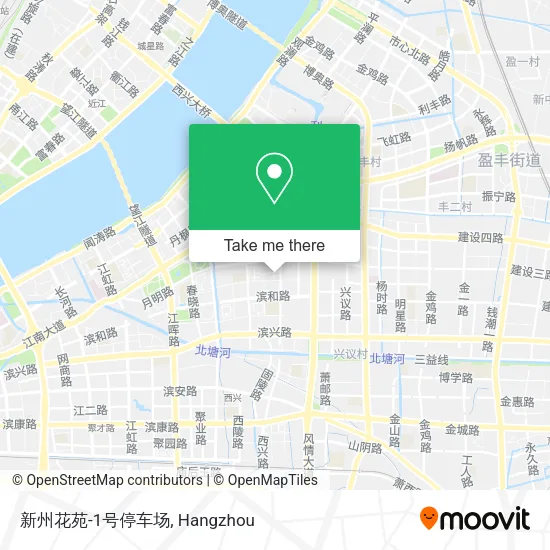 新州花苑-1号停车场 map