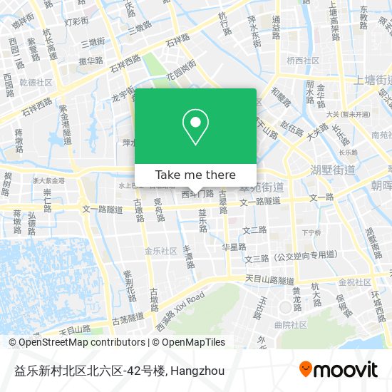 益乐新村北区北六区-42号楼 map