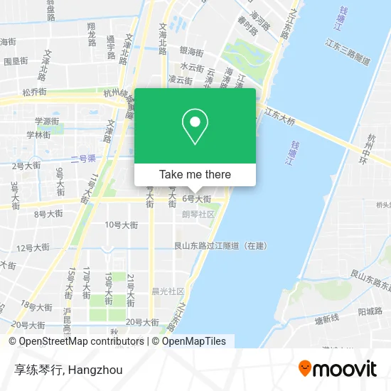 享练琴行 map