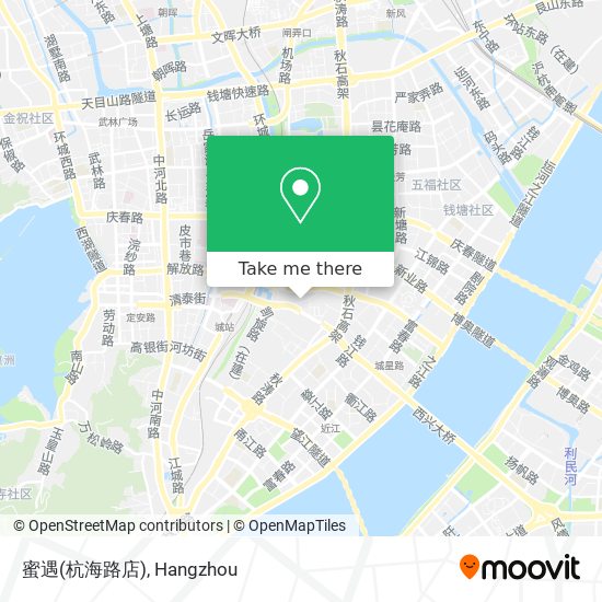 蜜遇(杭海路店) map