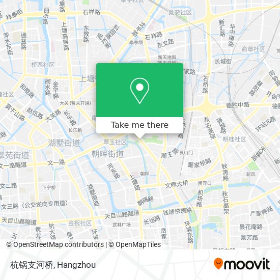 杭锅支河桥 map